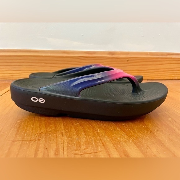 OOFOS Womens OOlala Slide Sandals | Size 5 (EU 36) - Picture 2 of 8